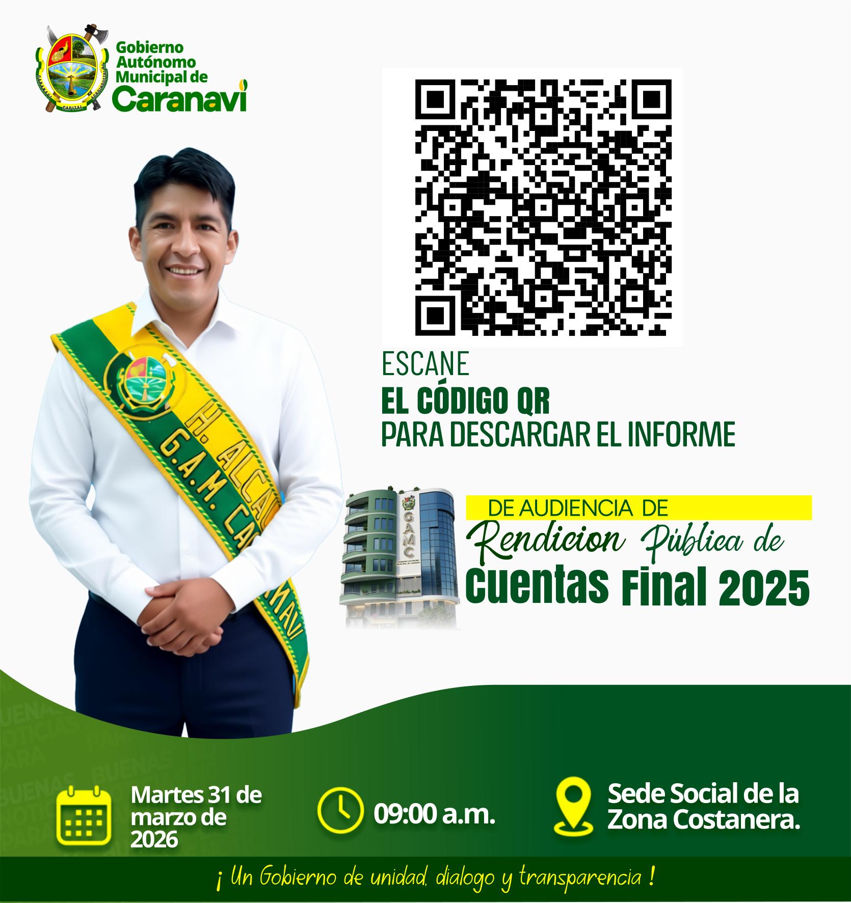 Informe Rendicion Pública de Cuentas Final Gestion 2025 - Tomo II
